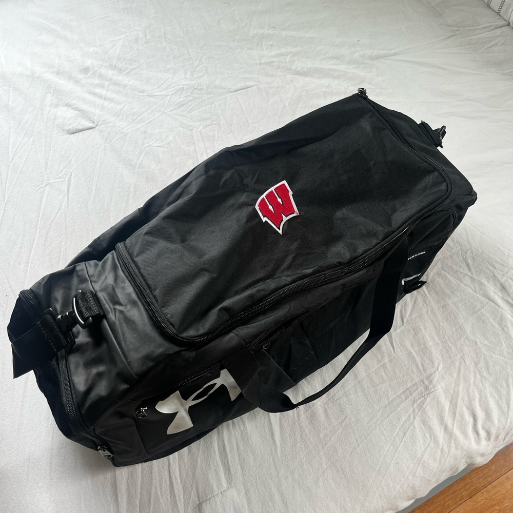 Under Armour University of Wisconsin duffle bag